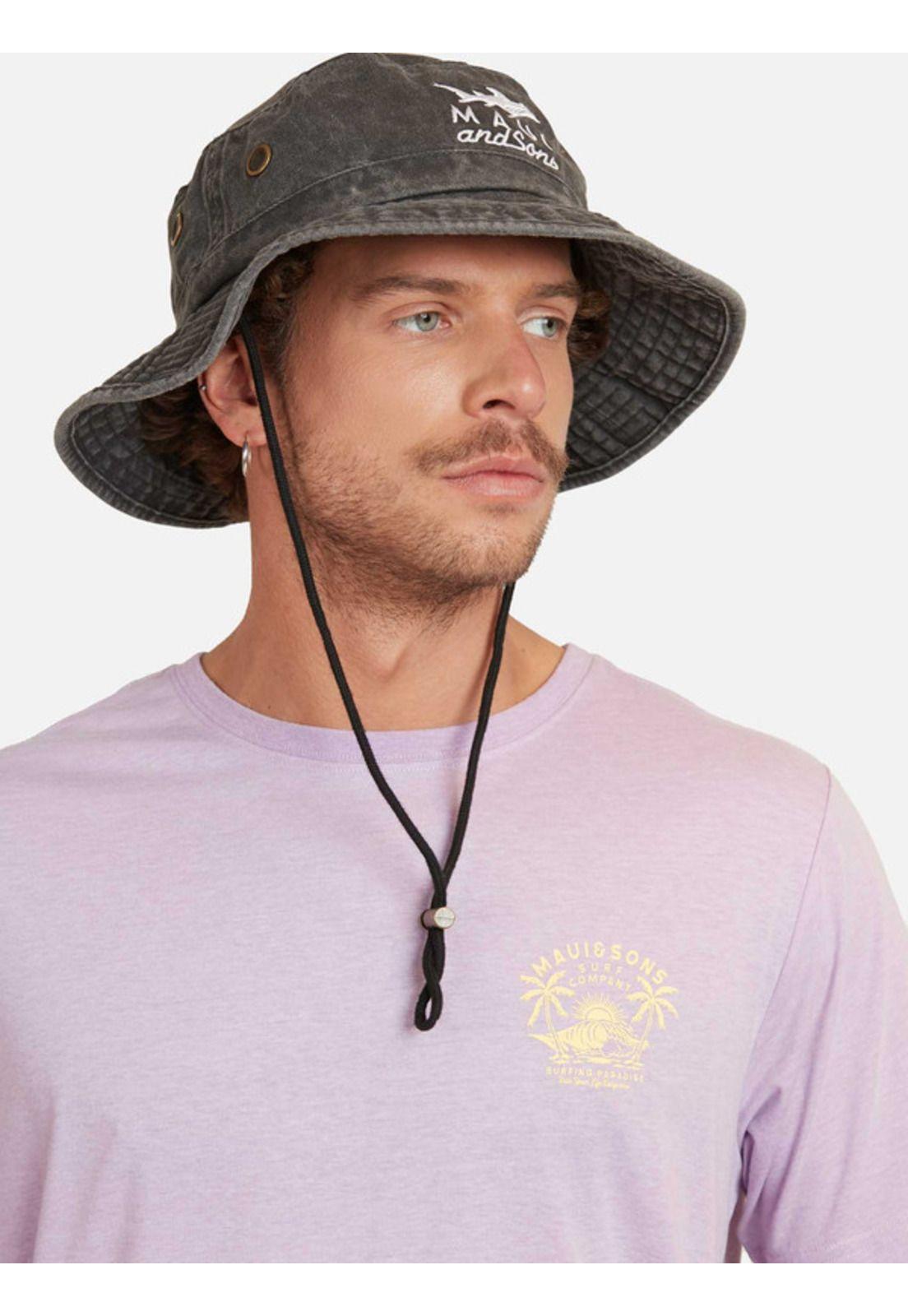 Polera Surf Paradise Ss Tee Hombre Morado Maui And Sons-2