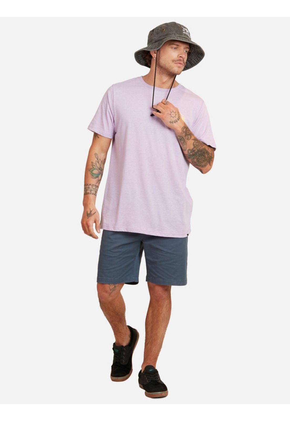 Polera Surf Paradise Ss Tee Hombre Morado Maui And Sons-3