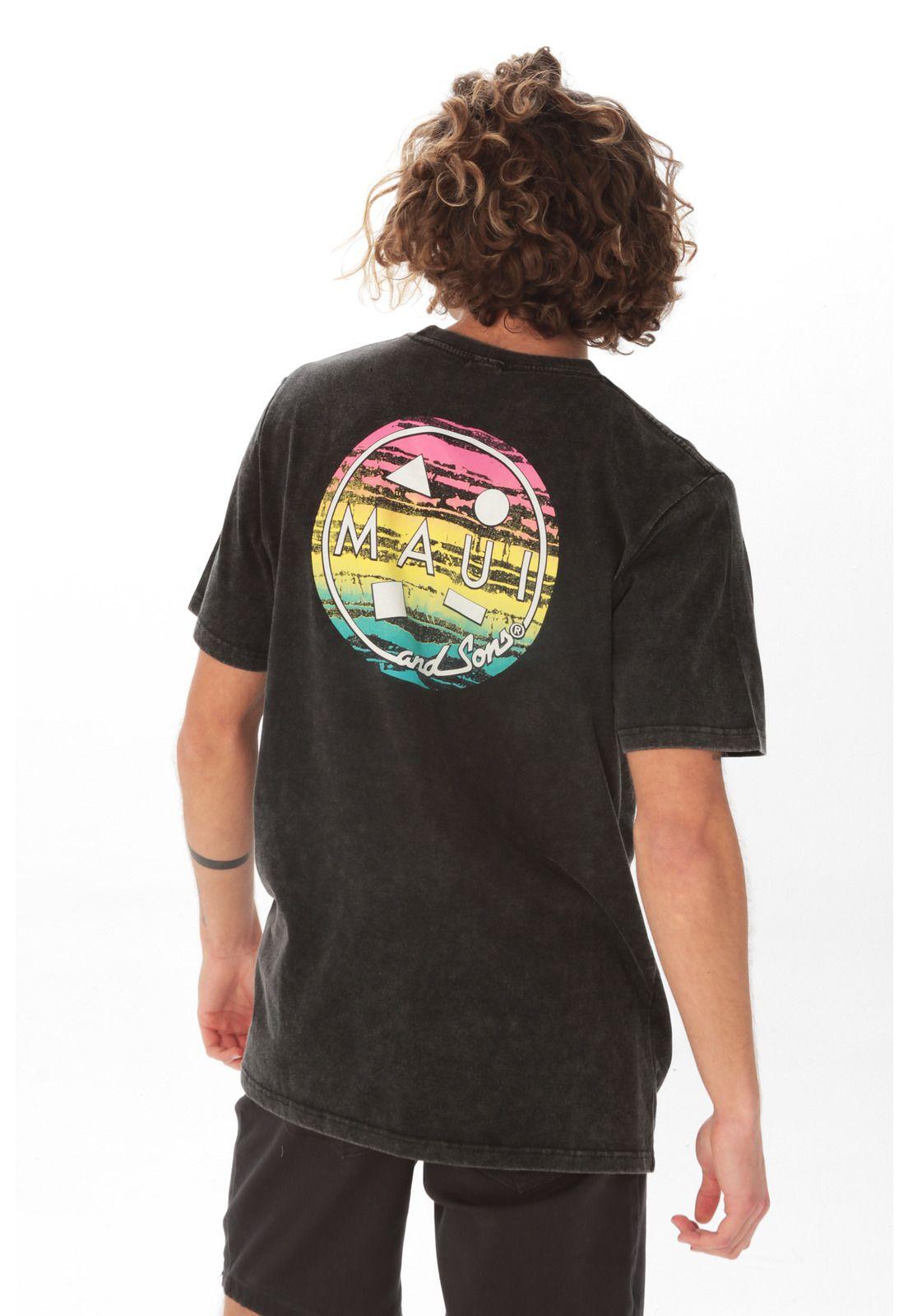 Polera M/C Basica Hombre 5P1061-MV21 Negro-1