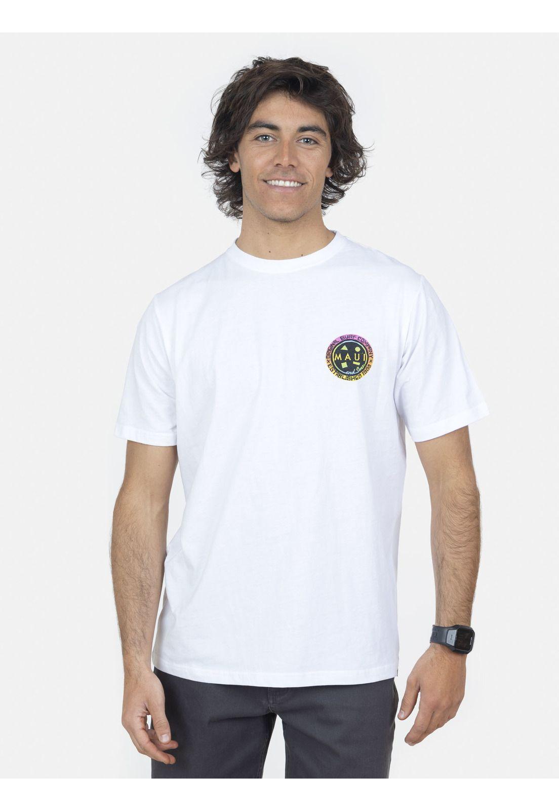 Polera Hombre Blanco 5P1017-MV22 Maui And Sons-0