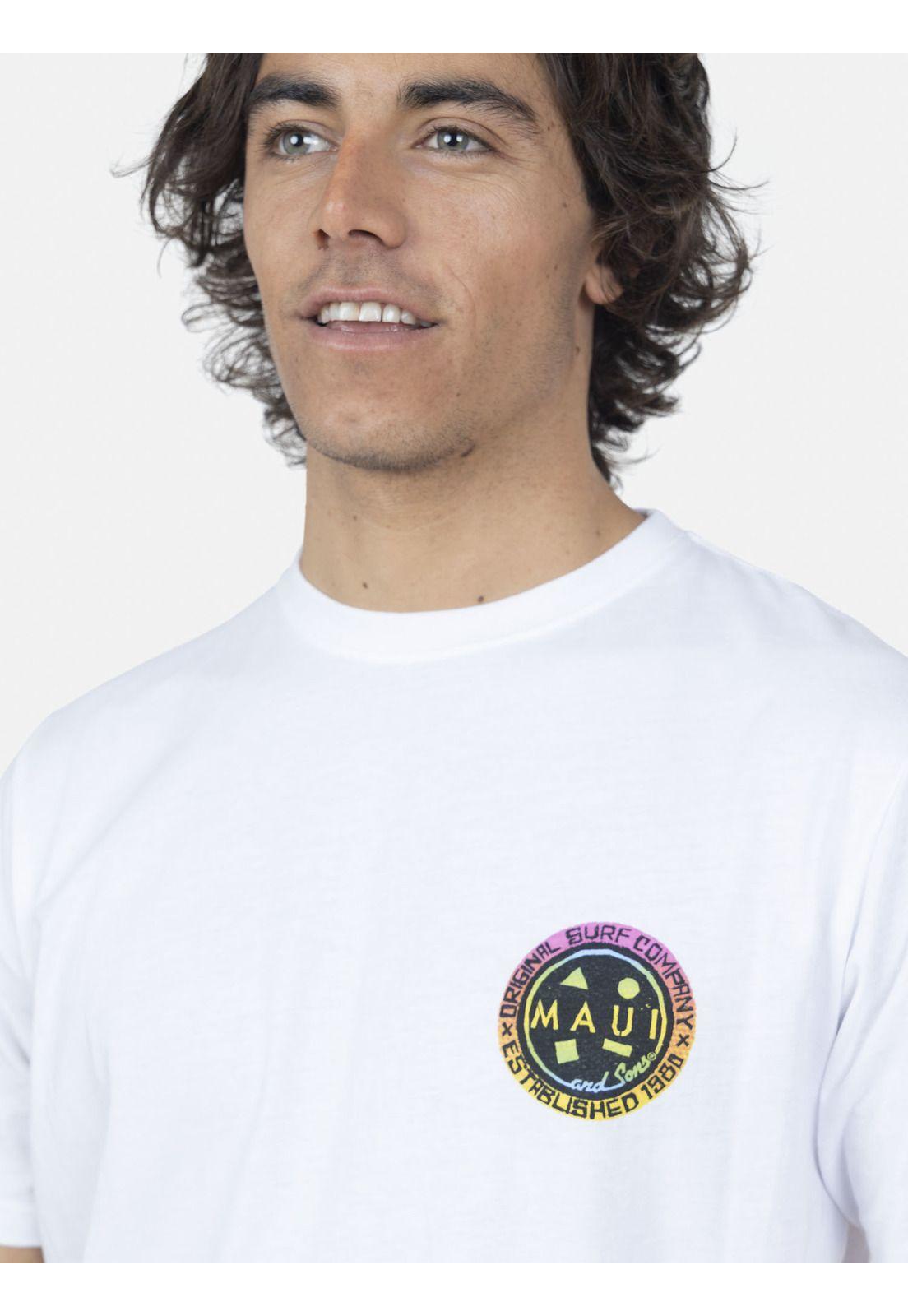 Polera Hombre Blanco 5P1017-MV22 Maui And Sons-2