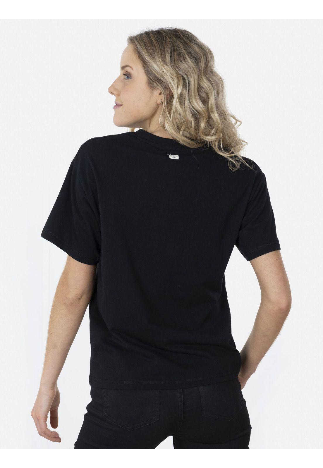 Polera WONDER AWAKE Mujer Negro Maui and Sons-1