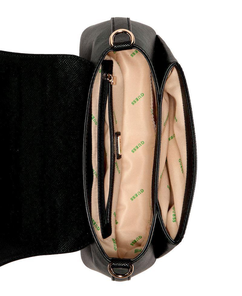 Cartera Eco Gloriana 2 Comp Th Flap Negro-3