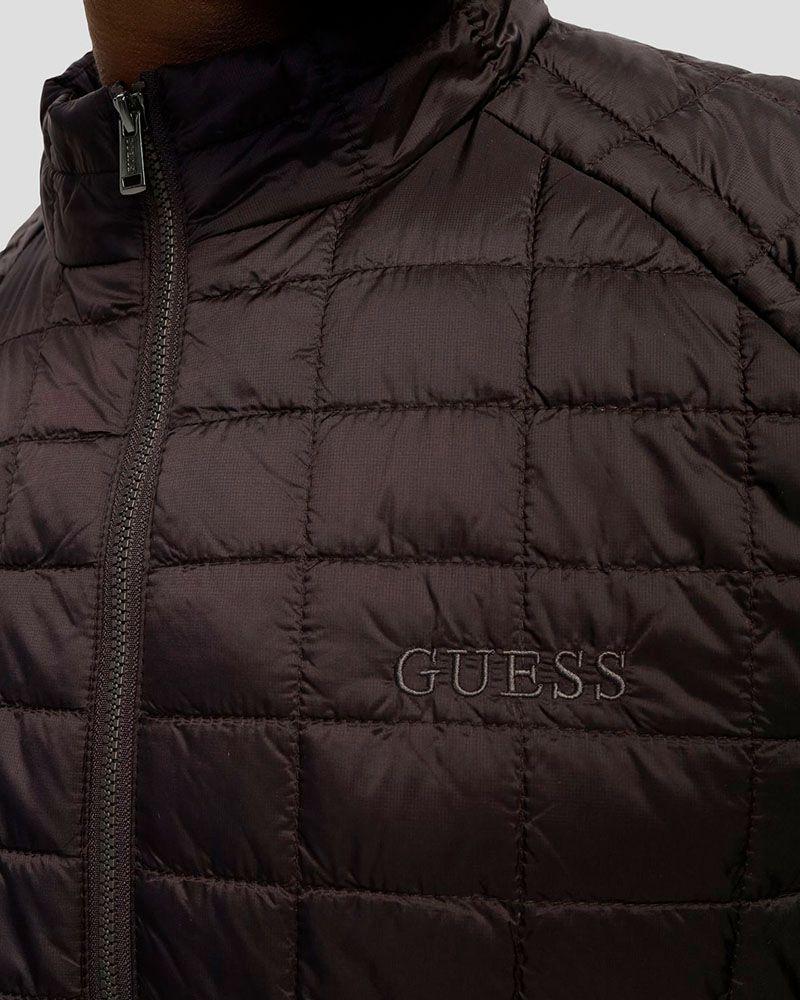 Chaqueta Guess Hombre Super Light Jkt Packable Negro-2