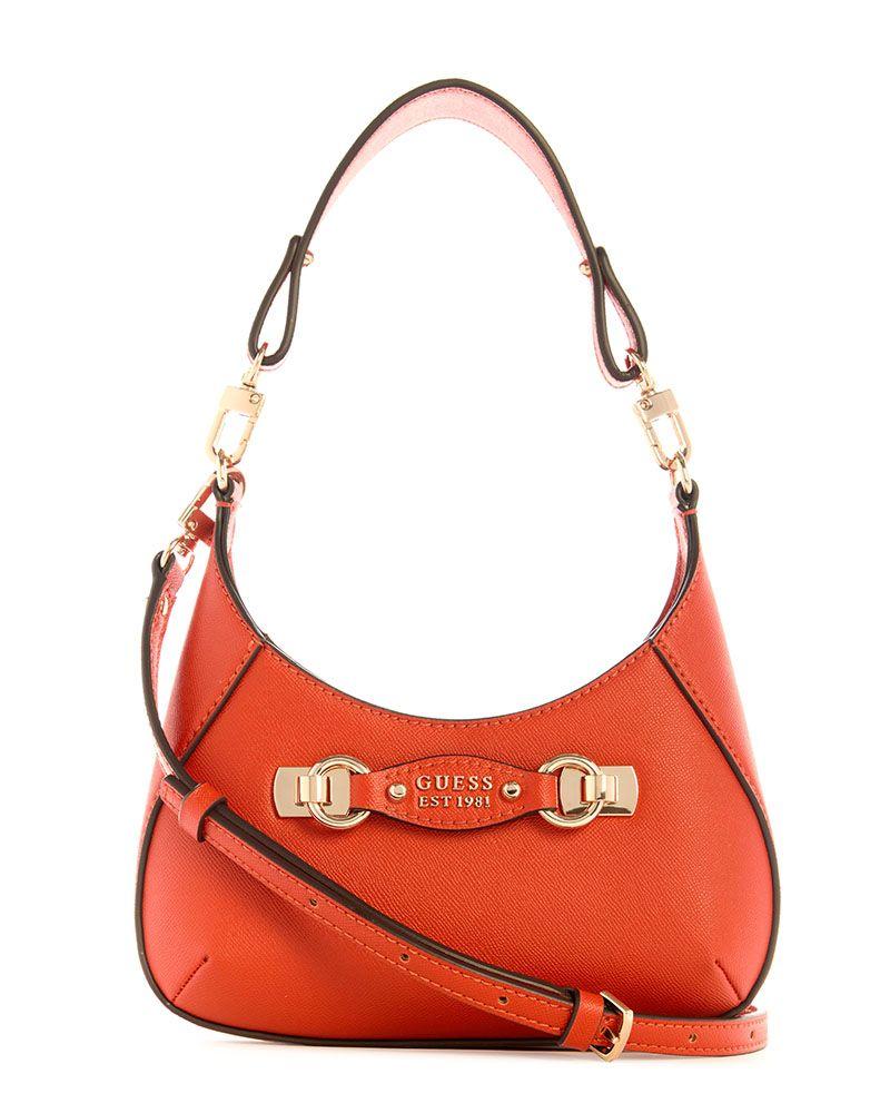 Cartera Mimina Mini Hobo Crossbody Naranja-0