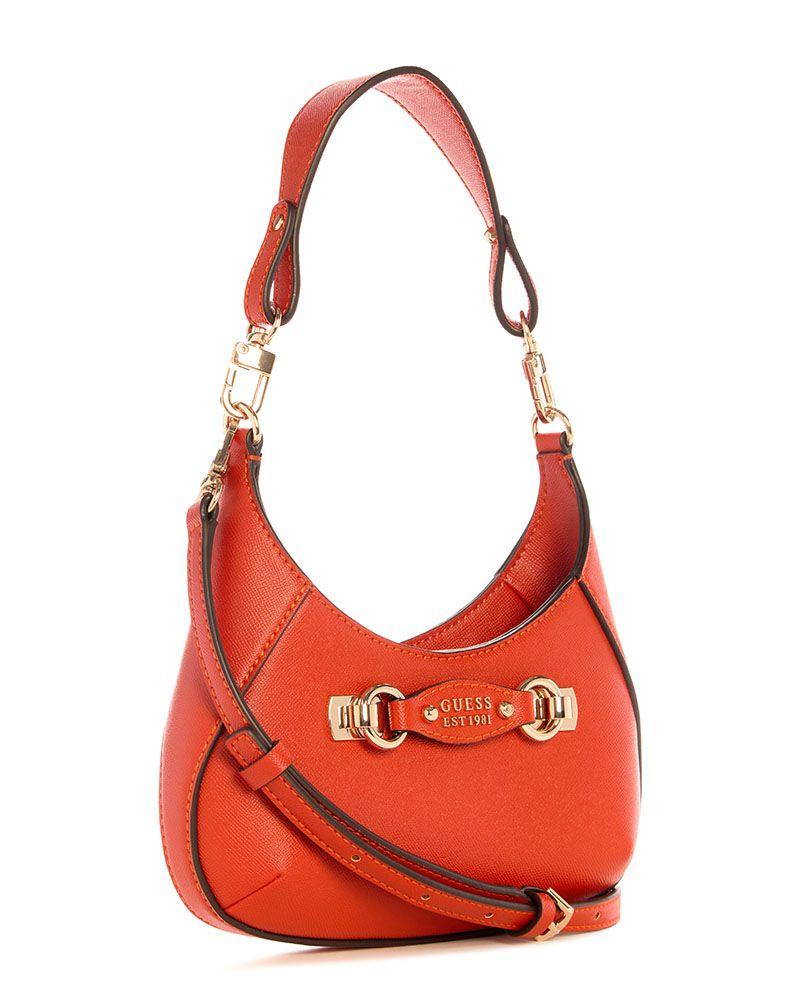 Cartera Mimina Mini Hobo Crossbody Naranja-1