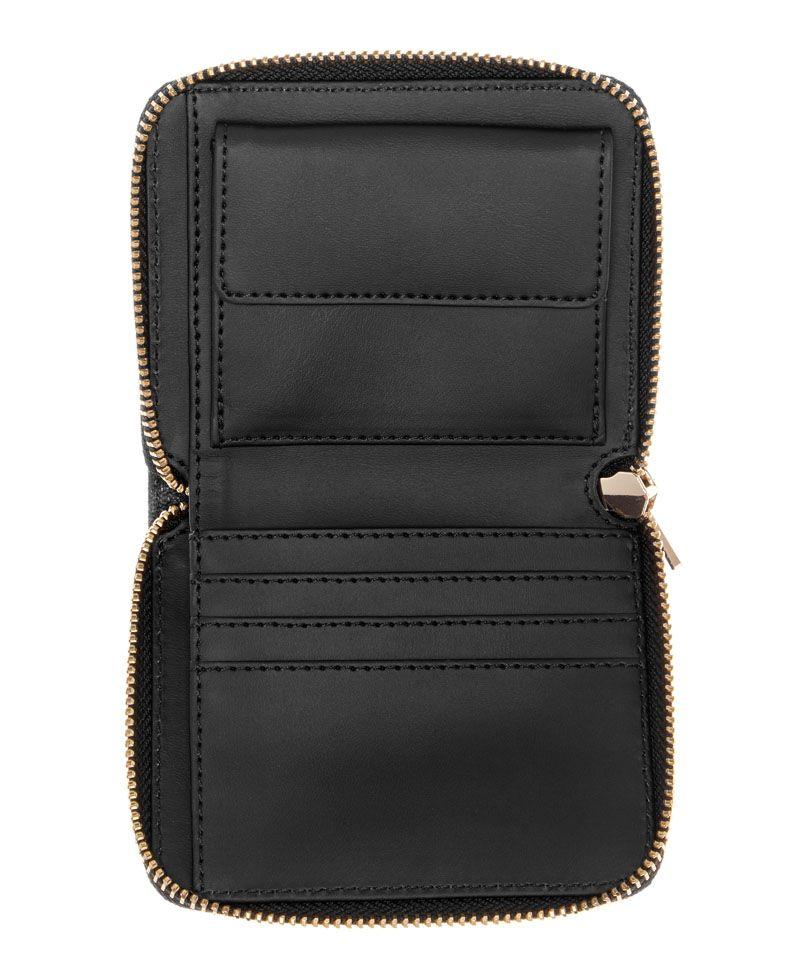 Billetera Laurel Ii Slg Small Zip Around Negro-2