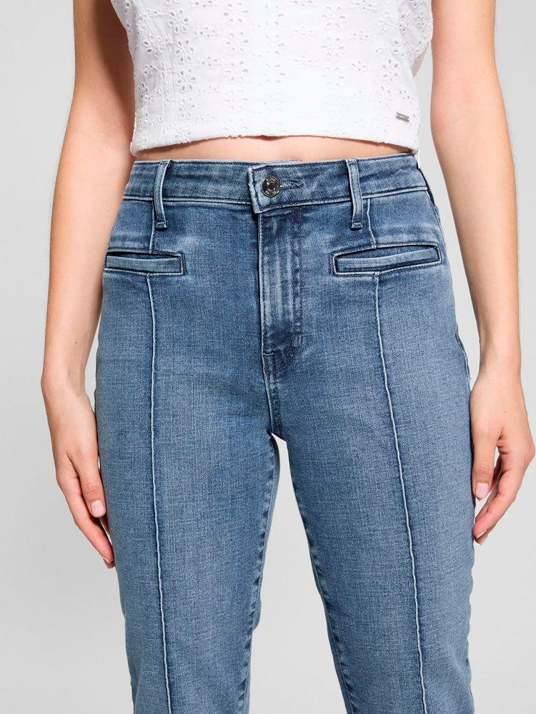 Jeans Guess Mujer Cade Capri Denim-6