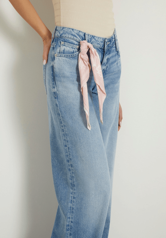 Jeans Guess Mujer Sexy Palazzo Denim.-3