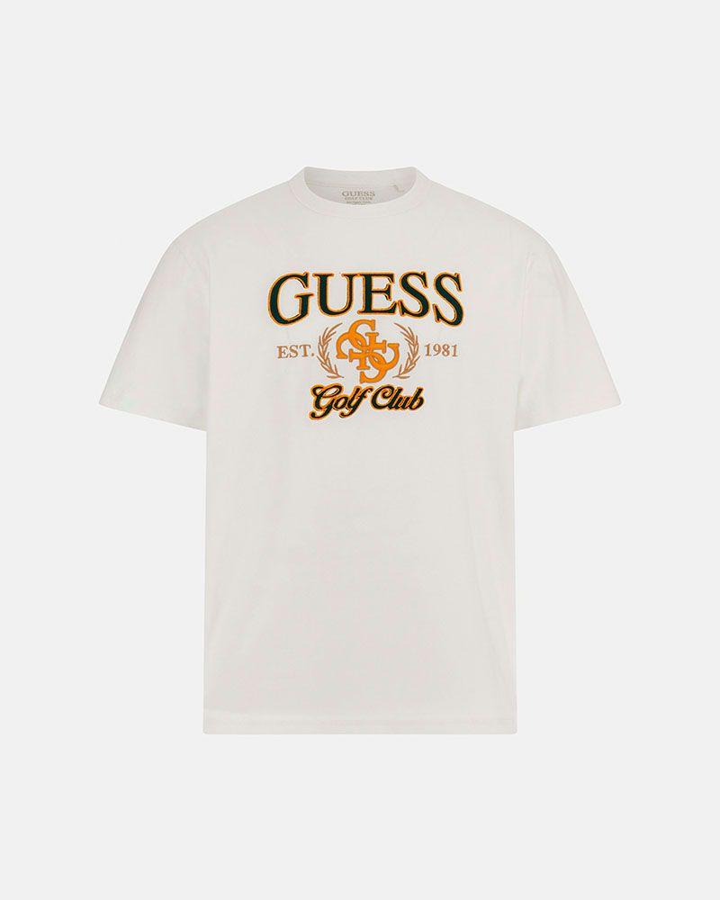 Polera Guess Mujer Ss Cn Guess 4G Tee Blanco-4