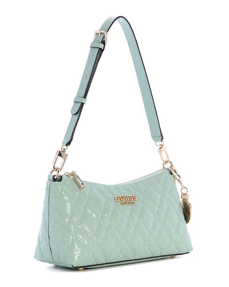 Cartera Guess Mujer Isemay Shoulder Bag Celeste-3