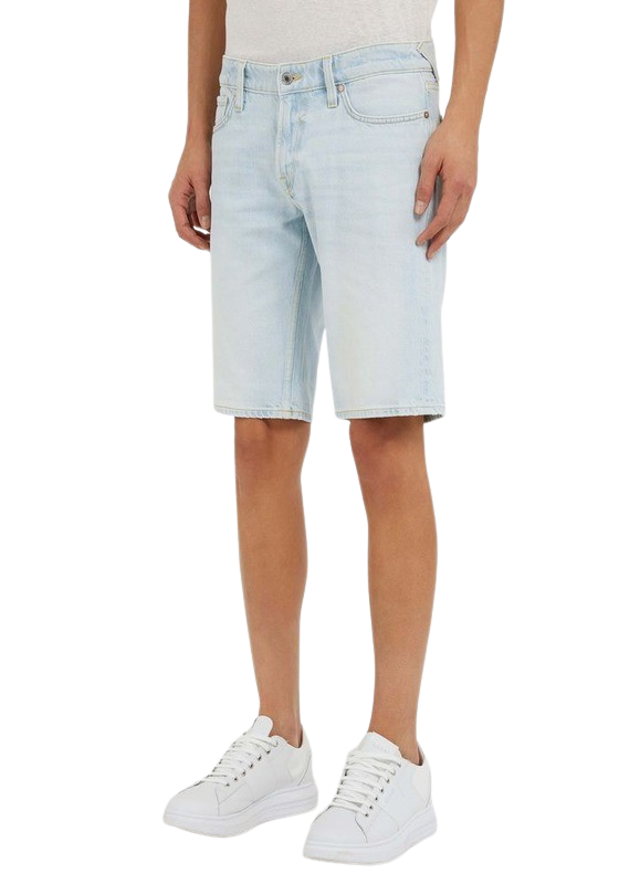 Short Guess Hombre Denim Celeste-0