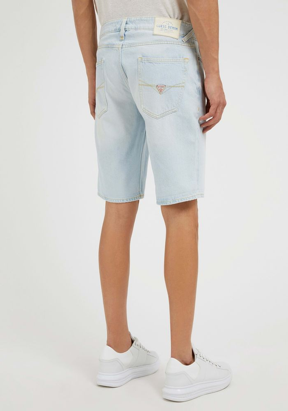 Short Guess Hombre Denim Celeste-2