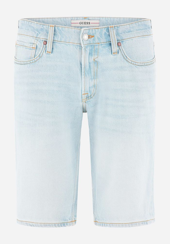 Short Guess Hombre Denim Celeste-3