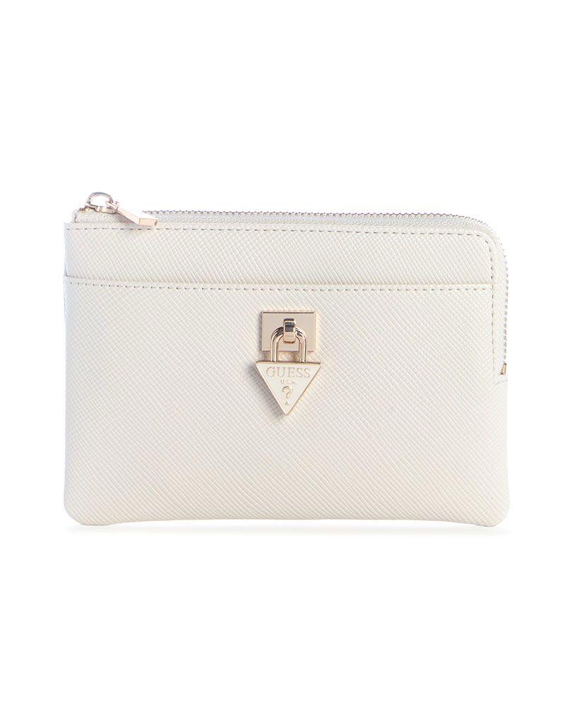 Billetera Patsie Slg Key Ring Pouch Blanco-0