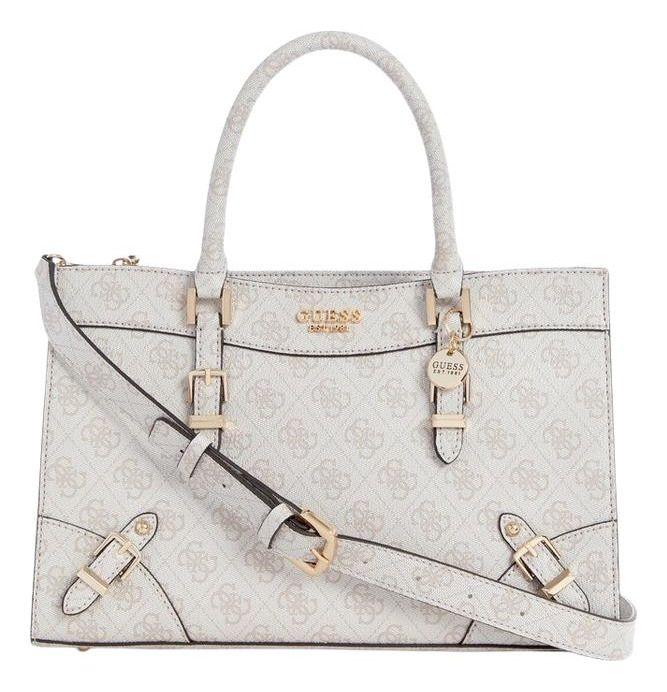 Cartera Guess Mujer Didi Society Satchel Crema-0