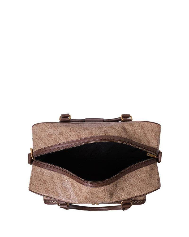 Bolso Guess Hombre Keith Duffel Bag Café-3