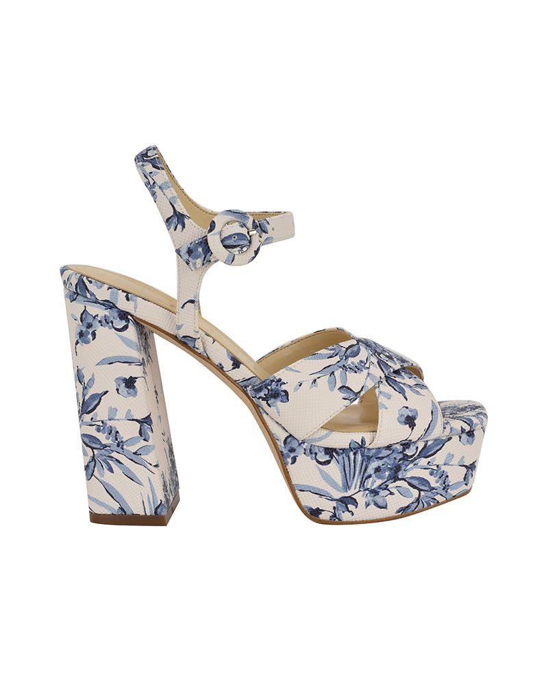 Sandalias Guess Mujer Footwear Gwvallenn Celeste-1