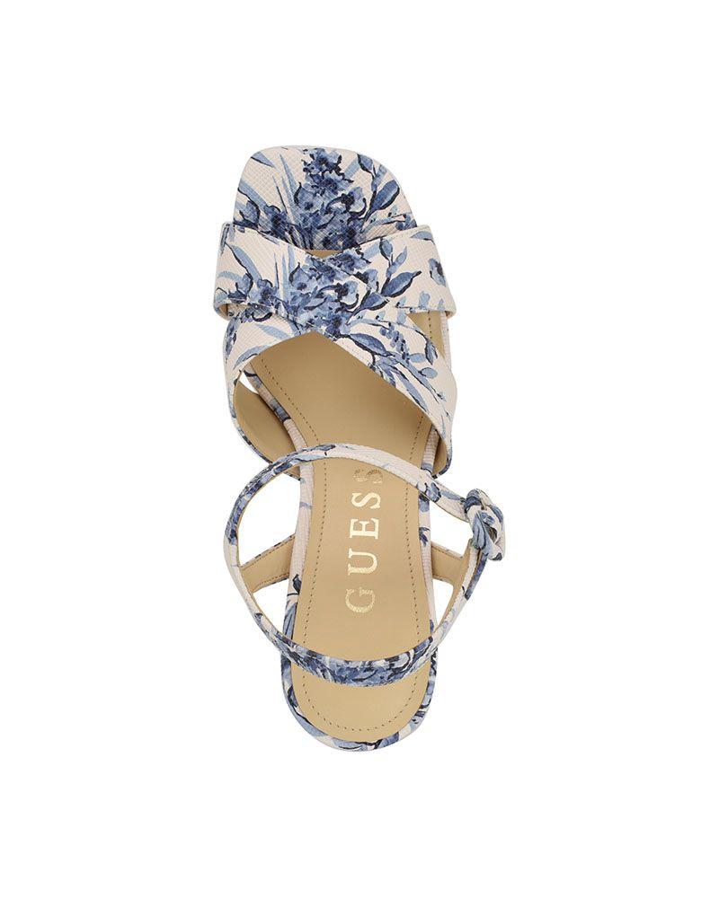 Sandalias Guess Mujer Footwear Gwvallenn Celeste-4