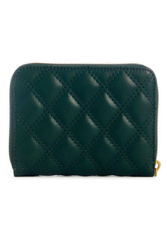 Billetera Guess Mujer Giully Slg Medium Zip Around Verde-1