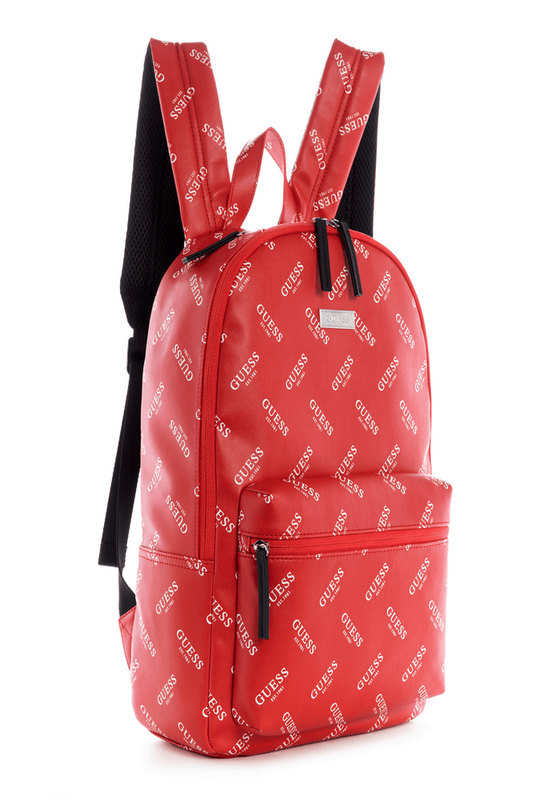 Mochila Guess Hombre Originals Backpack Rojo.-1