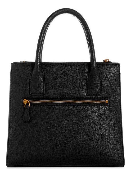 Cartera Guess Mujer Tabata Society Satchel Negro-2