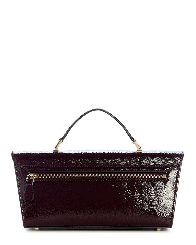 Cartera Guess Mujer Cirene Handle Flap Burdeo-2