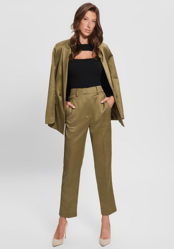 Pantalón Guess Mujer Alejandra Pants Verde-1