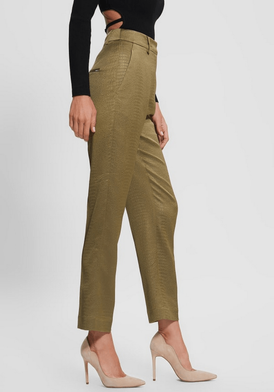 Pantalón Guess Mujer Alejandra Pants Verde-2