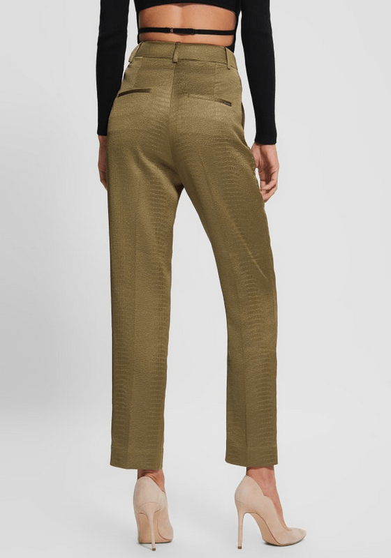Pantalón Guess Mujer Alejandra Pants Verde-3