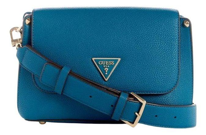 Cartera Guess Mujer Meridian Flap Shoulder Bag Verde-0