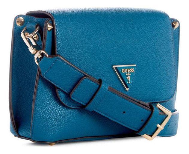 Cartera Guess Mujer Meridian Flap Shoulder Bag Verde-1