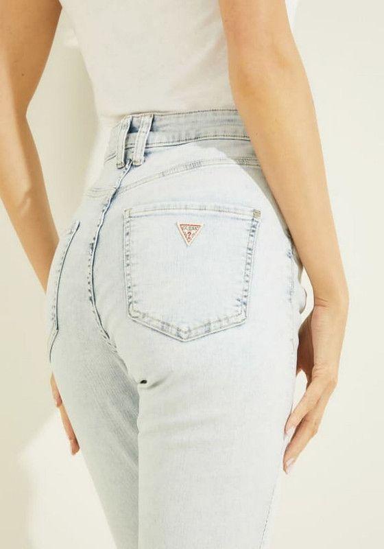 Jeans Guess Mujer Super High Skinny Celeste-1