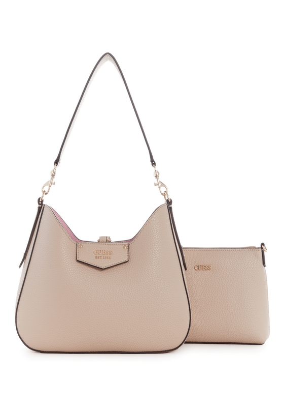 Cartera Guess Mujer Eco Brenton Hobo Rosa-1