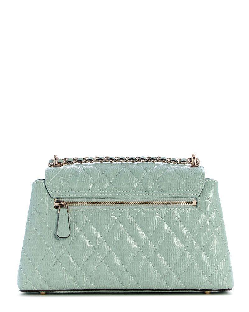 Cartera Guess Mujer Isemay Convertible Xbody Flap Celeste-1