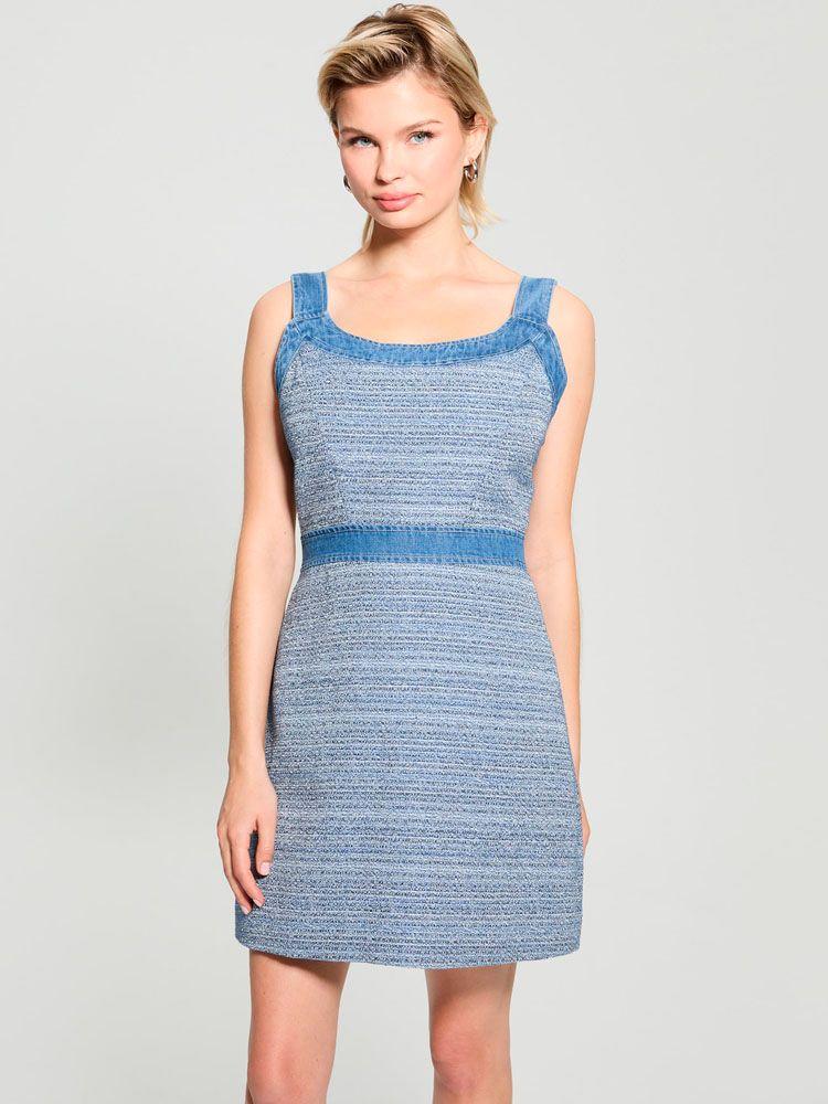 Vestido Sl Elsie Tweed Dress-0