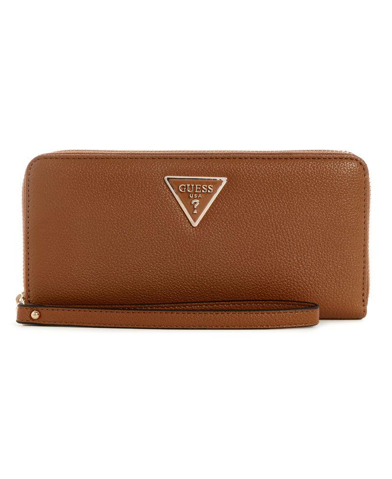 Billetera Laurel Slg Large Zip Around Marrón-0