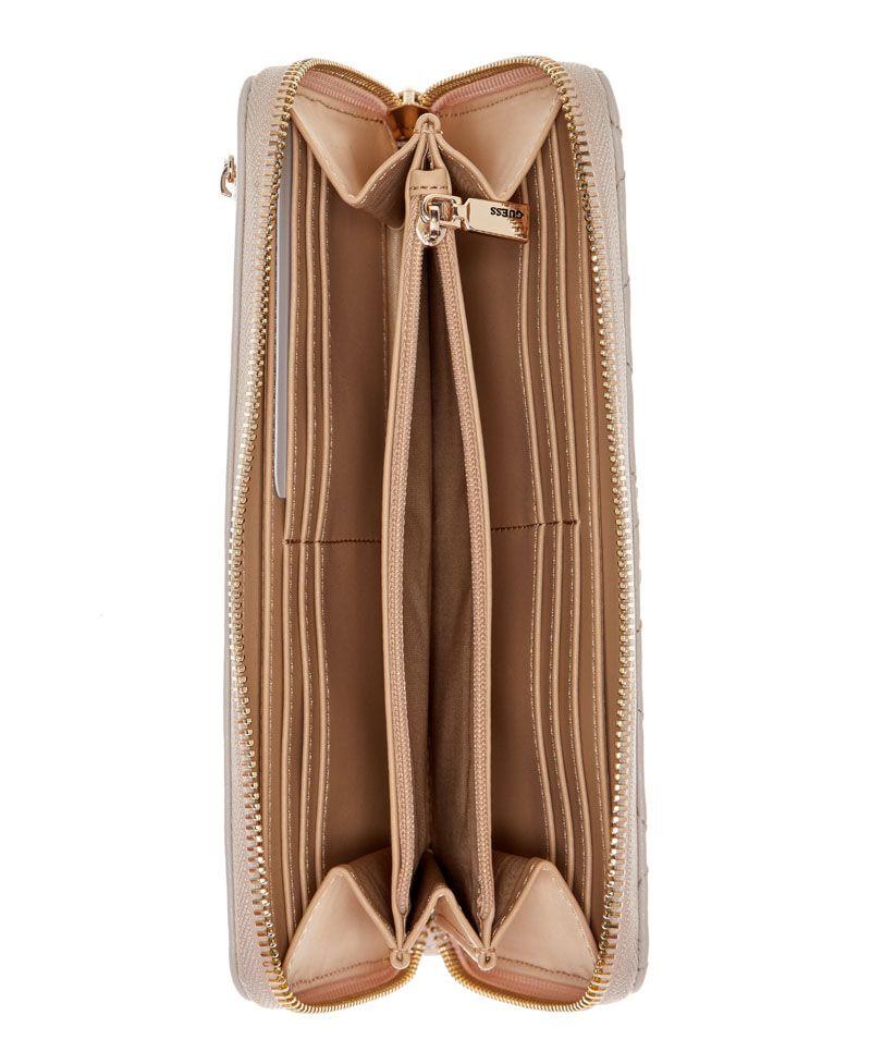 Billetera Laurel Slg Large Zip Around Marrón-2