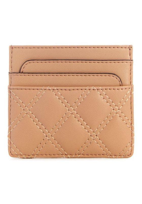 Billetera Guess Mujer Giully Slg Card Holder Beige-1