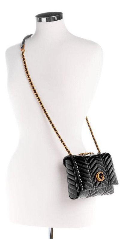 Mini Cartera Guess Mujer Lovide Convrtbl Xbdy Flap Negro-4