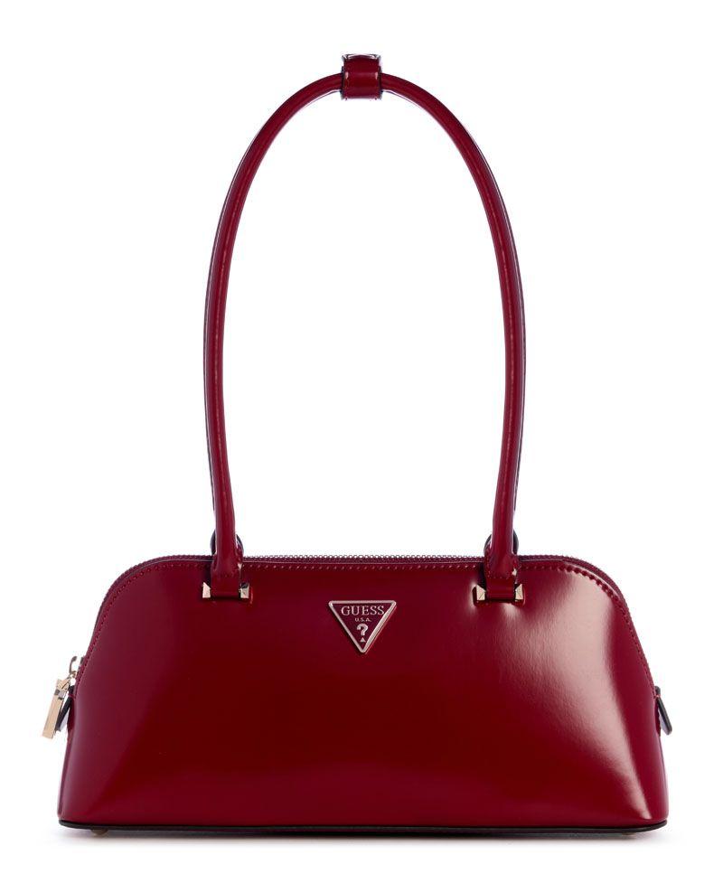 Cartera Guess Mujer Arnela Shoulder Satchel Rojo-0