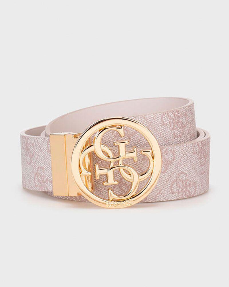 Cinturon Guess Mujer Noelle Adj & Rev Pant Belt H35 Rosado-0