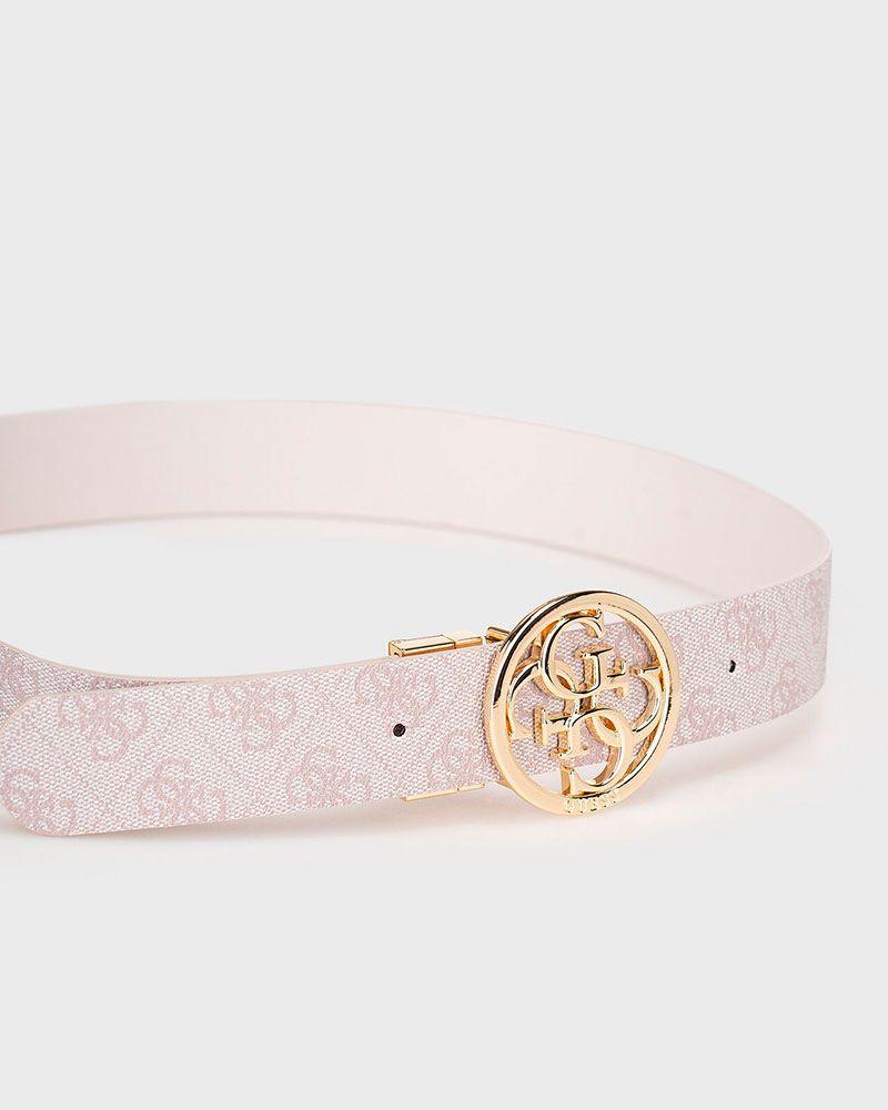 Cinturon Guess Mujer Noelle Adj & Rev Pant Belt H35 Rosado-2