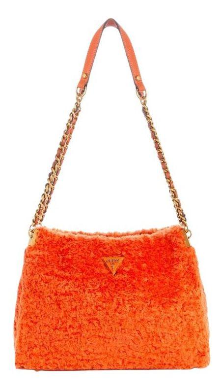 Cartera Guess Mujer Maranta Small Shoulder Satchel Naranja-0