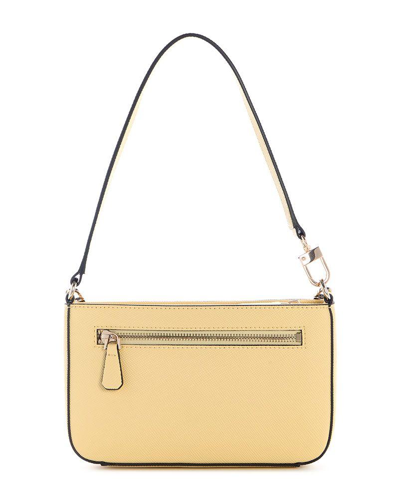 Mini Cartera Guess Mujer Noelle Ii Mini Tp Zp Shldr Bag Amarillo-2