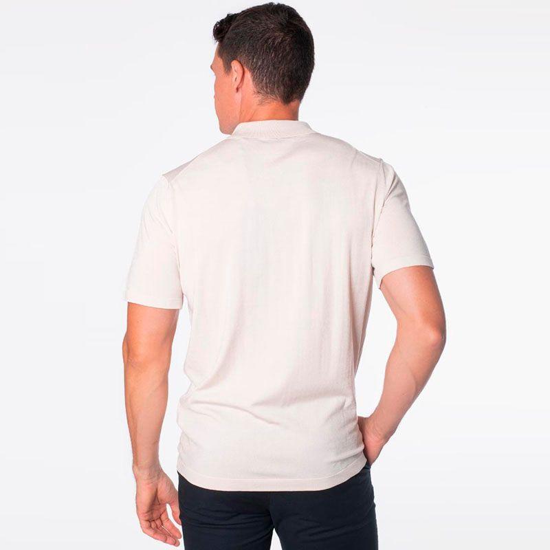 Tejido Guess Hombre Dane Tech Ss Polo Swtr Beige-1