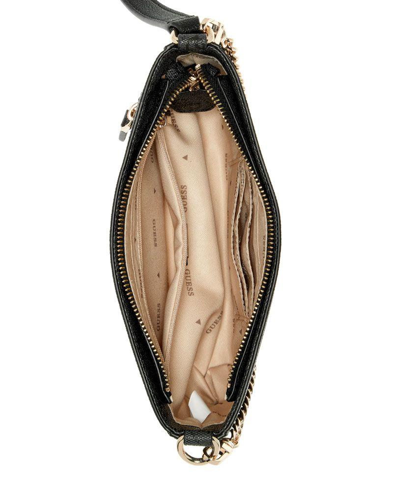 Mini Cartera Noelle Ii Mini Tp Zp Shldr Bag Negro-3