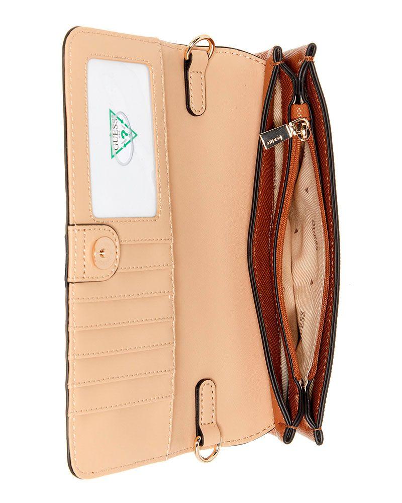 Cartera Noelle Ii Xbody Flap Organizer Marrón-3