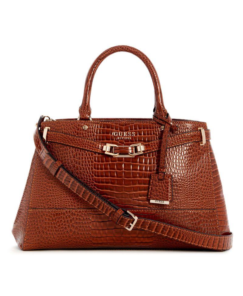 Cartera Silvye Luxury Satchel Marrón O-0