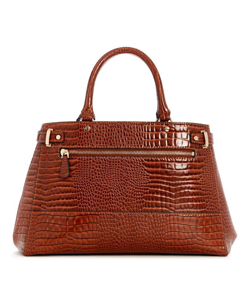 Cartera Silvye Luxury Satchel Marrón O-2